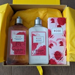L'OCCITANE Gift Box - ROSE - (Shower Gel, Body Lotion, Eau de toilette)